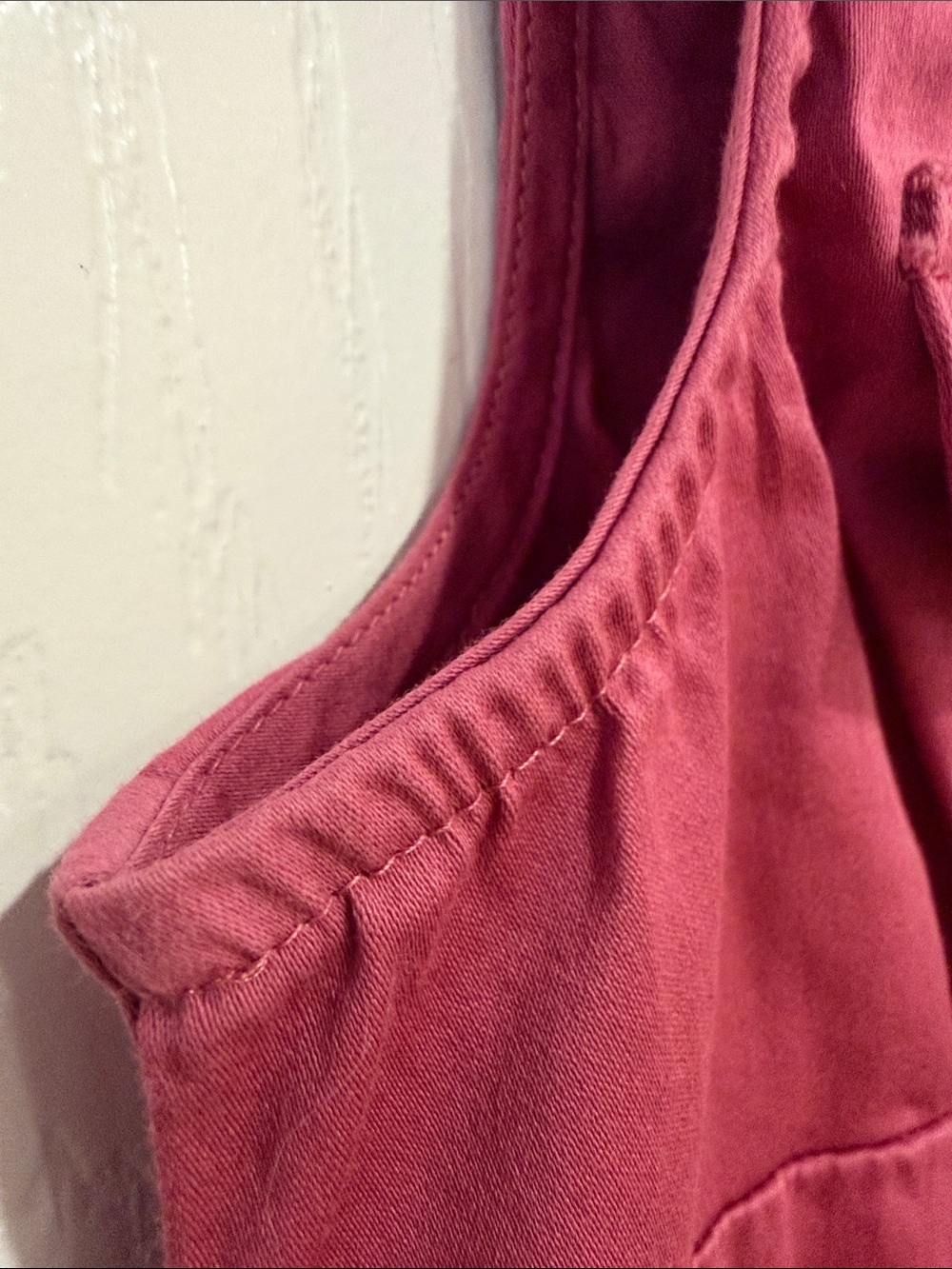 Van Heusen Sleeveless Button-Front Shirt - Deep Raspberry - Picture 3 of 9